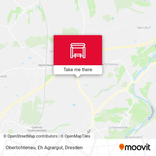 Карта Oberlichtenau, Eh Agrargut