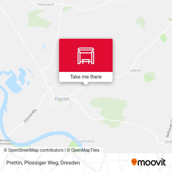 Карта Prettin, Plossiger Weg