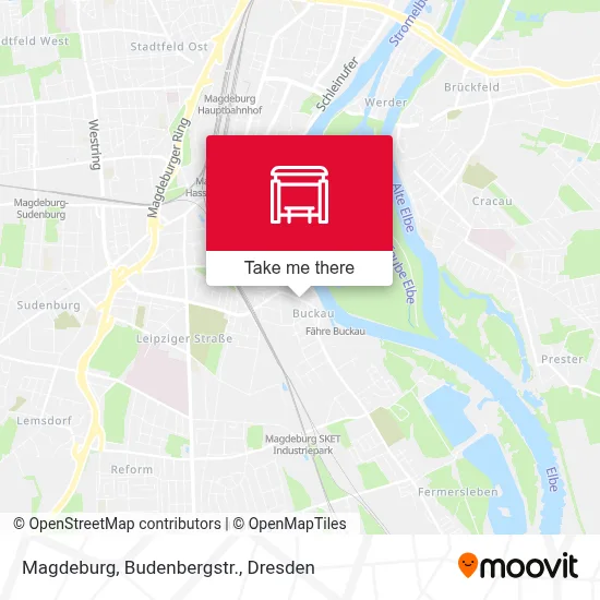 Magdeburg, Budenbergstr. map