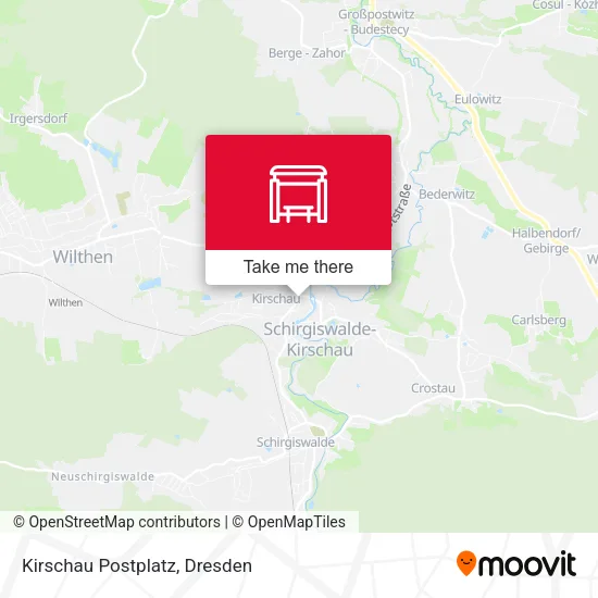 Карта Kirschau Postplatz