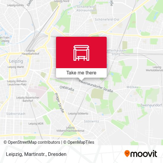 Карта Leipzig, Martinstr.