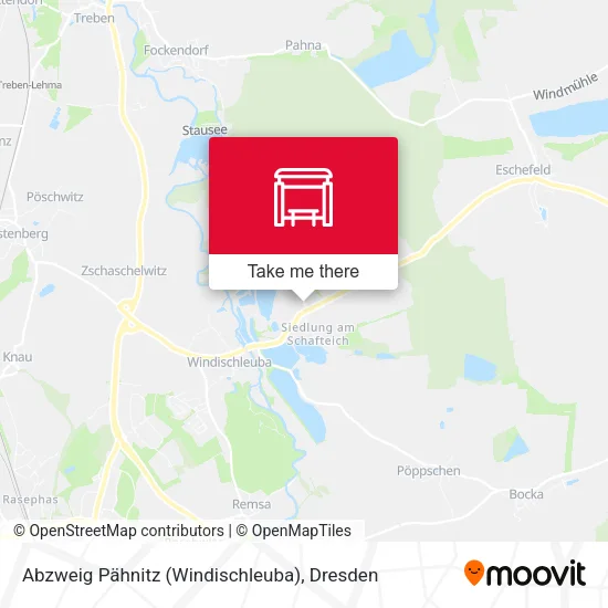 Карта Abzweig Pähnitz (Windischleuba)