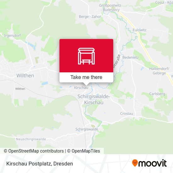 Карта Kirschau Postplatz