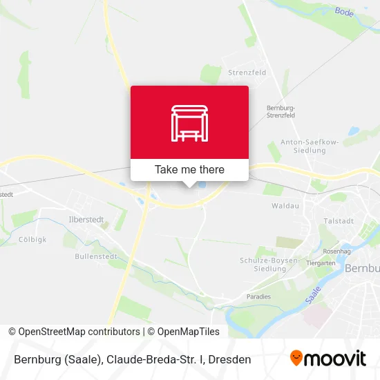 Карта Bernburg (Saale), Claude-Breda-Str. I