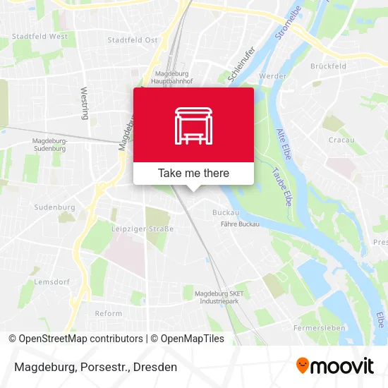 Карта Magdeburg, Porsestr.