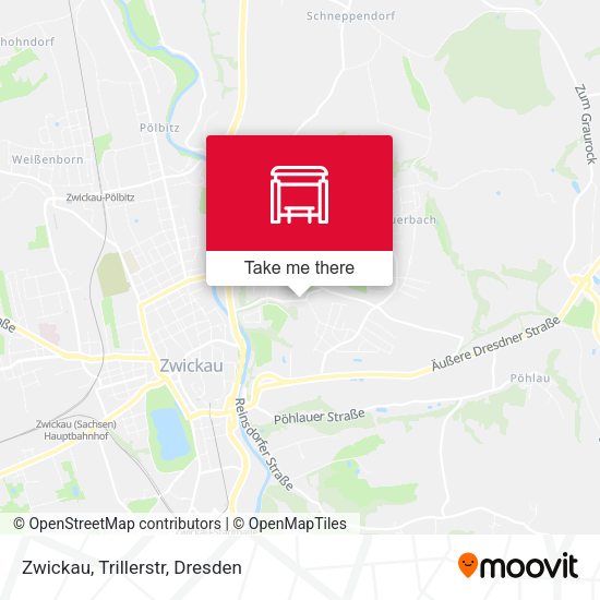Карта Zwickau, Trillerstr