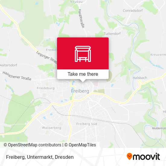 Карта Freiberg, Untermarkt