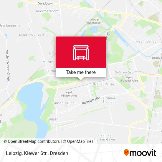 Leipzig, Kiewer Str. map