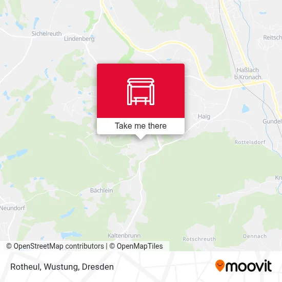 Rotheul, Wustung map