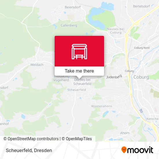 Scheuerfeld map