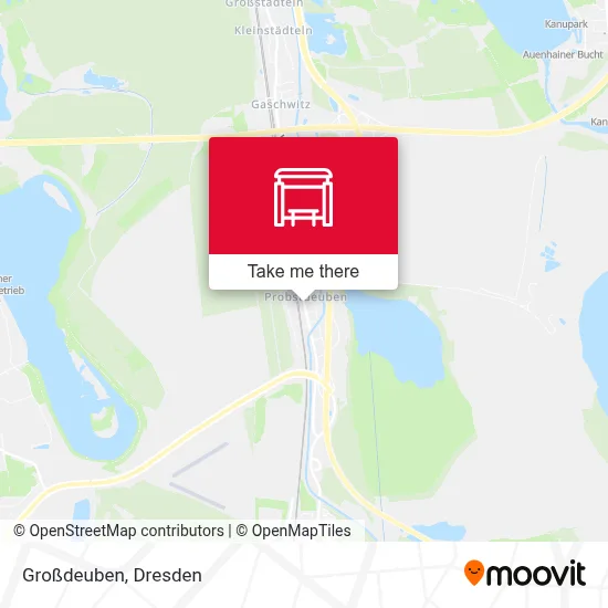 Großdeuben map