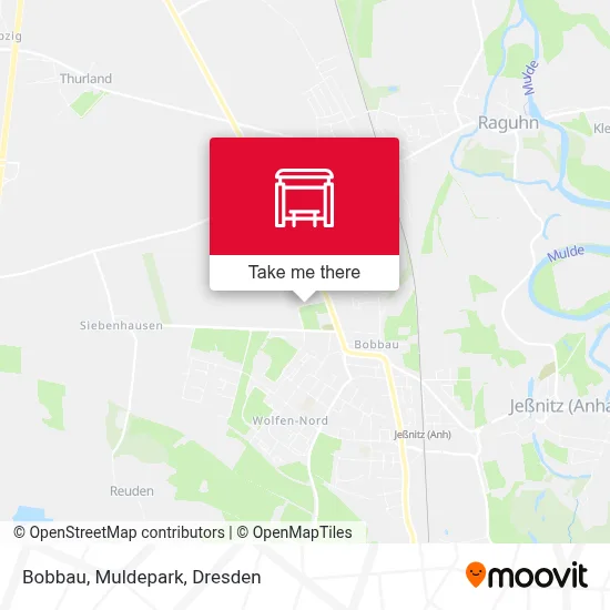 Bobbau, Muldepark map