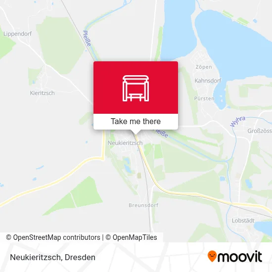 Neukieritzsch map