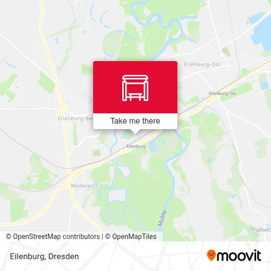 Eilenburg map