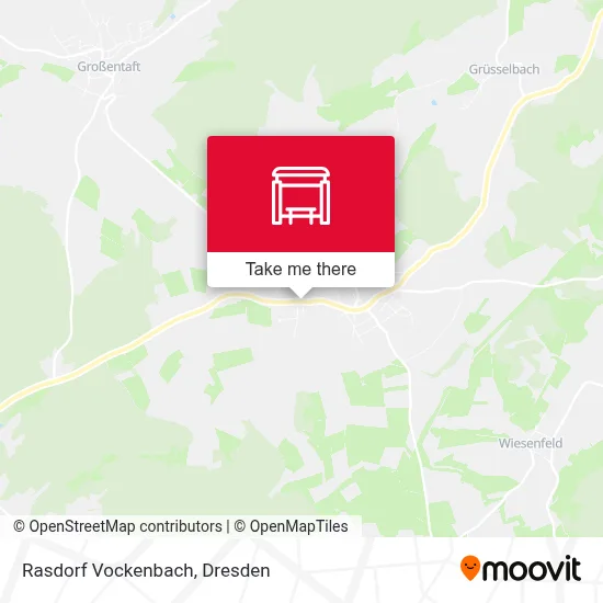 Rasdorf Vockenbach map