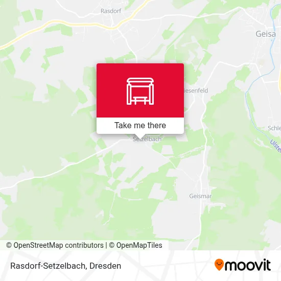 Rasdorf-Setzelbach map