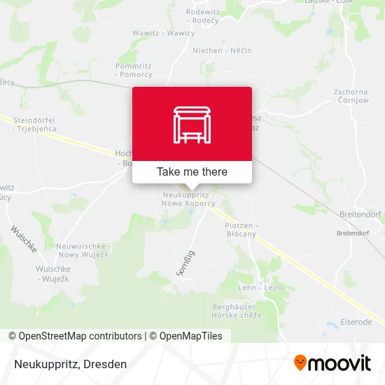 Neukuppritz map