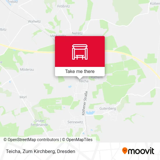 Карта Teicha, Zum Kirchberg