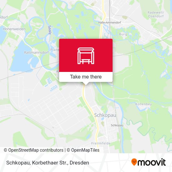 Карта Schkopau, Korbethaer Str.