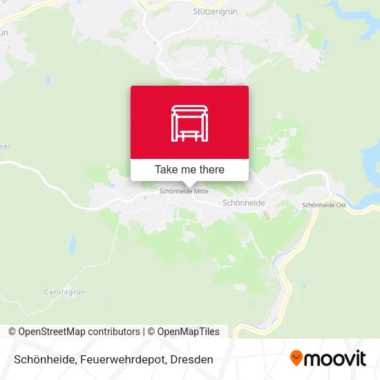 Карта Schönheide, Feuerwehrdepot