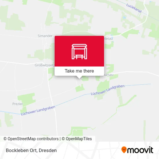 Bockleben Ort map