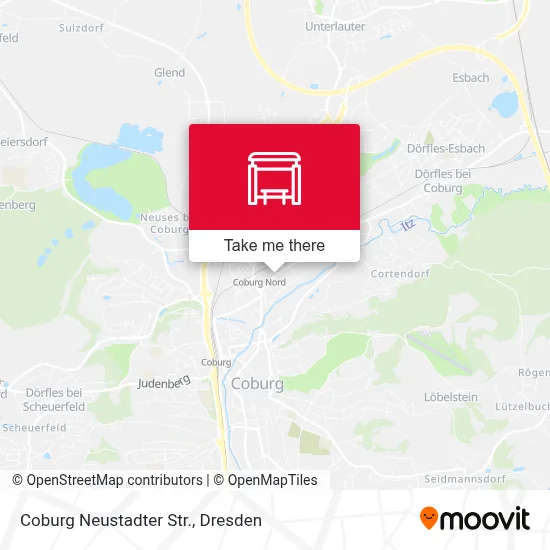 Coburg Neustadter Str. map