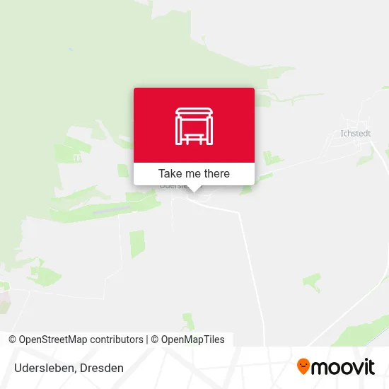 Udersleben map