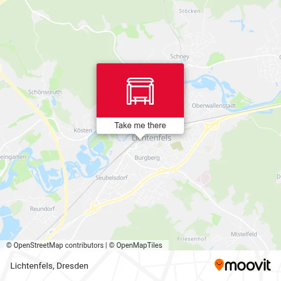 Lichtenfels map