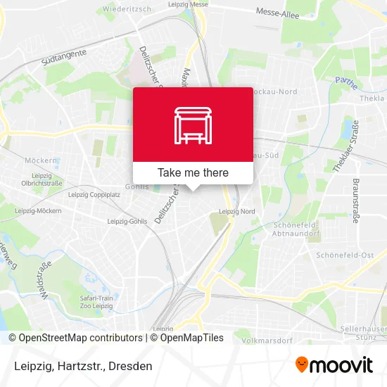 Карта Leipzig, Hartzstr.