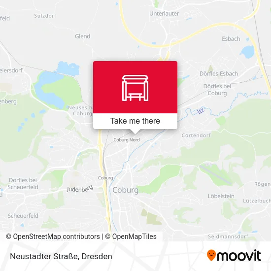 Карта Neustadter Straße