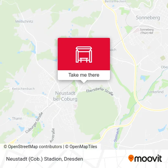 Neustadt (Cob.) Stadion map