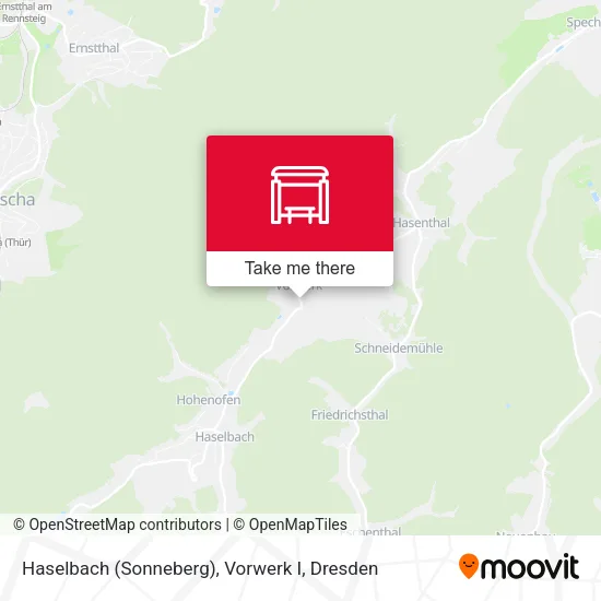 Карта Haselbach (Sonneberg), Vorwerk I
