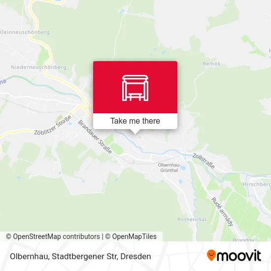 Карта Olbernhau, Stadtbergener Str