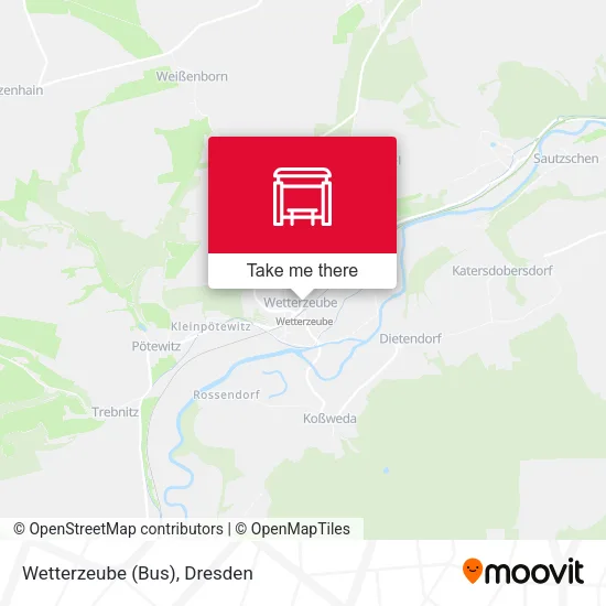 Карта Wetterzeube (Bus)
