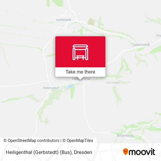Карта Heiligenthal (Gerbstedt) (Bus)