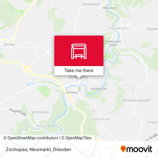 Карта Zschopau, Neumarkt