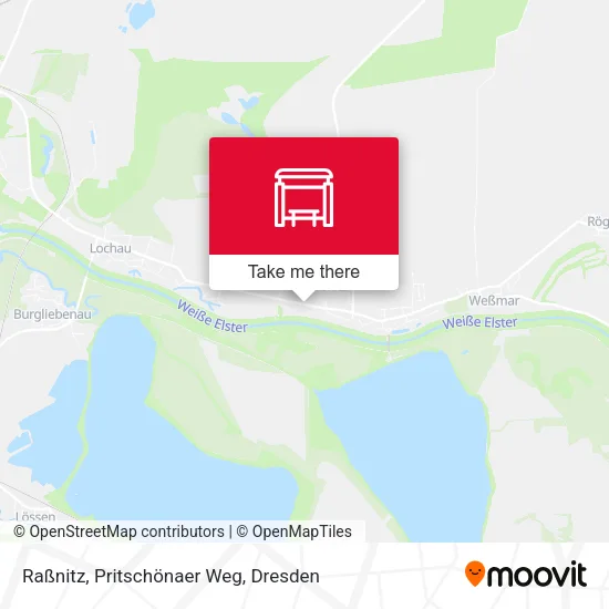 Карта Raßnitz, Pritschönaer Weg