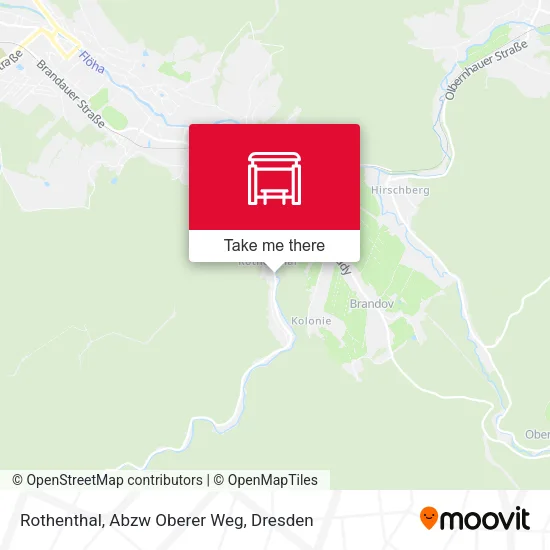 Карта Rothenthal, Abzw Oberer Weg