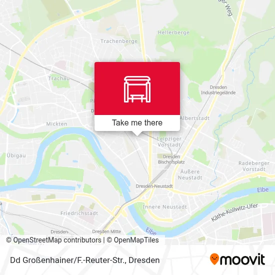 Dd Großenhainer/F.-Reuter-Str. map