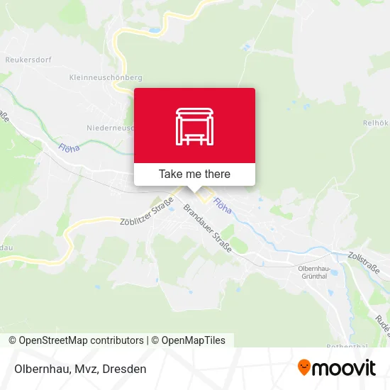 Карта Olbernhau, Mvz