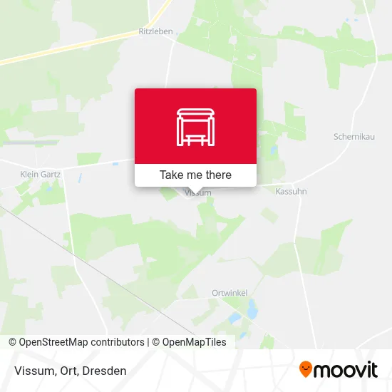 Vissum, Ort map