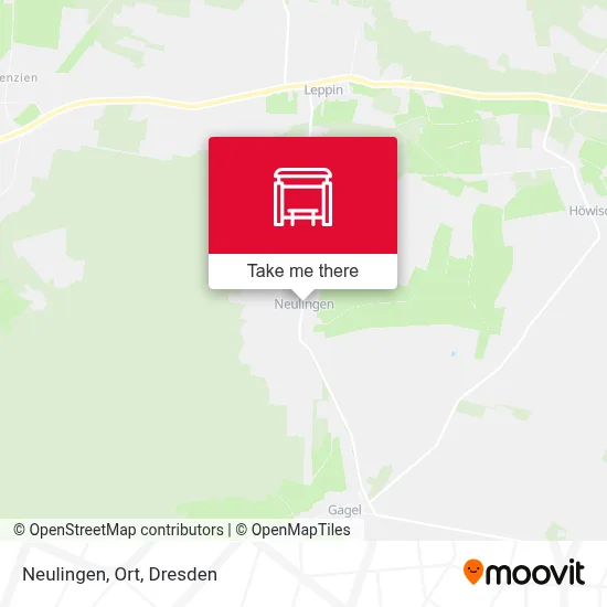 Neulingen, Ort map