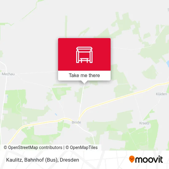 Kaulitz, Bahnhof (Bus) map