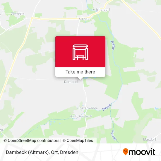 Dambeck (Altmark), Ort map