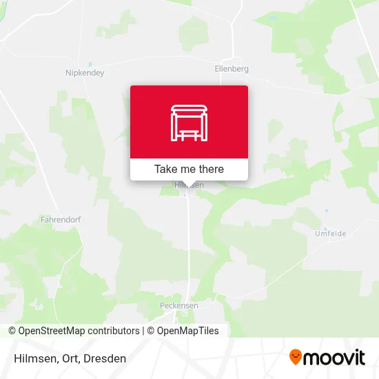 Hilmsen, Ort map