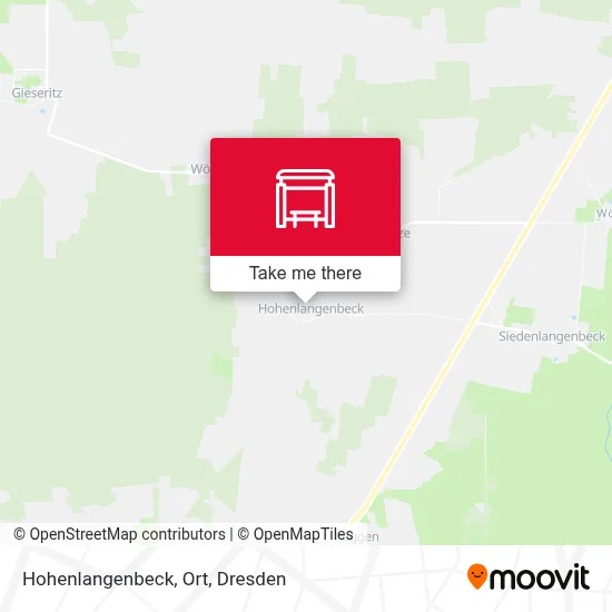 Hohenlangenbeck, Ort map