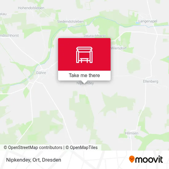 Nipkendey, Ort map