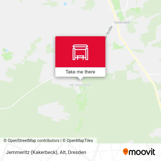 Jemmeritz (Kakerbeck), Alt map