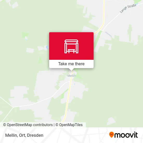 Mellin, Ort map