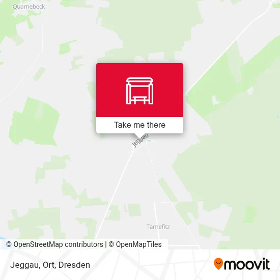 Jeggau, Ort map